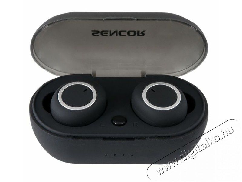 Sencor SEP 510BT BK TWS fülhallgató - fekete Audio-Video / Hifi / Multimédia - Fül és Fejhallgatók - Fülhallgató mikrofonnal / headset - 376722