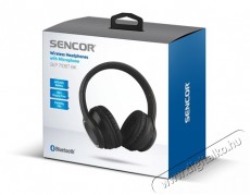 Sencor SEP 710BT fejhallgató - fekete Audio-Video / Hifi / Multimédia - Fül és Fejhallgatók - Fejhallgató mikrofonnal / headset - 376727