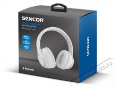 Sencor SEP 710BT WH fejhallgató - fehér Audio-Video / Hifi / Multimédia - Fül és Fejhallgatók - Fejhallgató - 376728