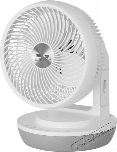 Sencor SFE 2340WH asztali ventilátor Háztartás / Otthon / Kültér - Ventilátor / Légkondicionáló - Asztali ventilátor - 376730