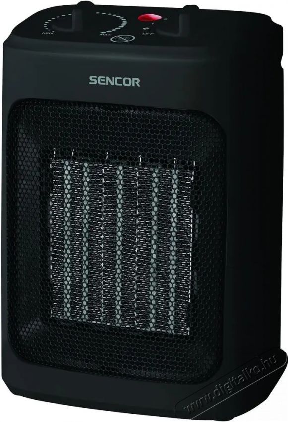 Sencor SFH 7601BK kerámia hősugárzó Háztartás / Otthon / Kültér - Fűtés - Fűtőventilátoros hősugárzó - 376732