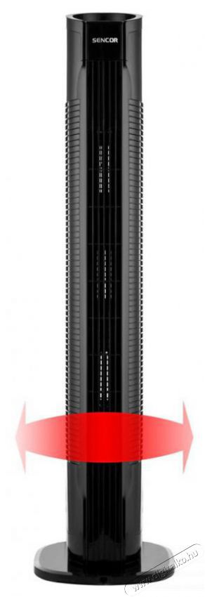 Sencor SFT 3113BK oszlop ventilátor Háztartás / Otthon / Kültér - Ventilátor / Légkondicionáló - Álló / padló ventilátor - 376737