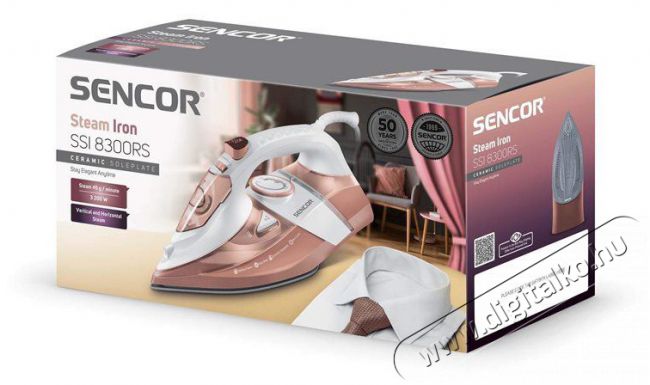 Sencor SSI 8300RS gőzölős vasaló Háztartás / Otthon / Kültér - Vasaló - Vasaló - 376837