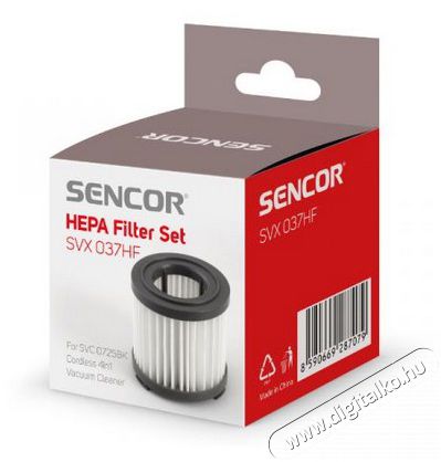 Sencor SVX 037HF hepafilter SVC 0725BK porszívó szűrő Háztartás / Otthon / Kültér - Porszívó / takarítógép - Szűrő - 376861