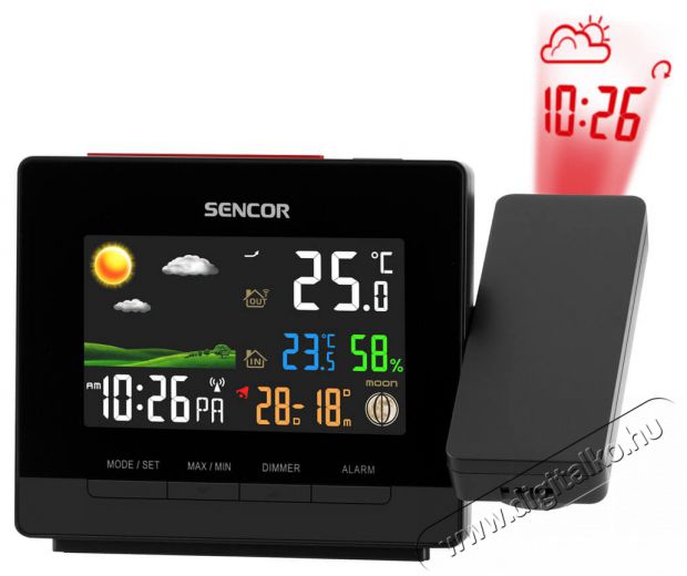 Sencor SWS 5400 meteorológiai állomás Háztartás / Otthon / Kültér - Lakásfelszerelés - Időjárás állomás - 376871