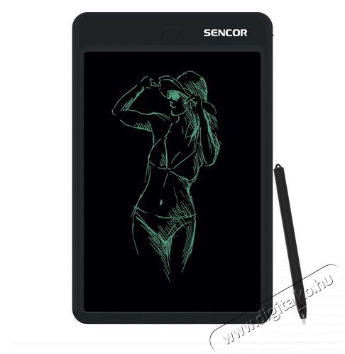 Sencor SXP 030 BK LCD digitális rajztábla Iroda és számítástechnika - Digitalizáló eszköz - Digitalizáló tábla - 376877