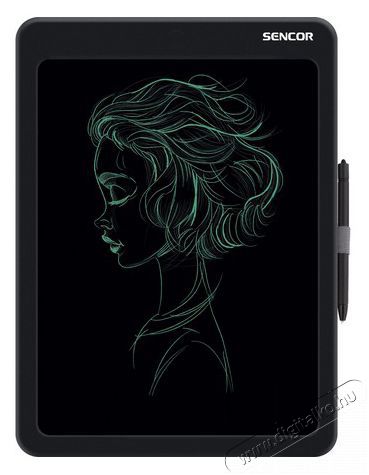 Sencor SXP 030 BK LCD digitális rajztábla Iroda és számítástechnika - Digitalizáló eszköz - Digitalizáló tábla - 376877