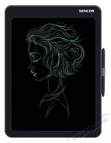Sencor SXP 030 BK LCD digitális rajztábla Iroda és számítástechnika - Digitalizáló eszköz - Digitalizáló tábla - 376877