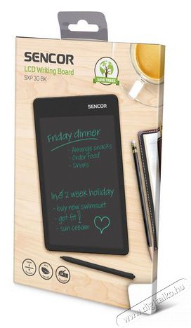 Sencor SXP 030 BK LCD digitális rajztábla Iroda és számítástechnika - Digitalizáló eszköz - Digitalizáló tábla - 376877
