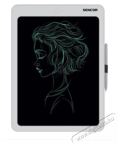 Sencor SXP 030 WH LCD digitális rajztábla Iroda és számítástechnika - Digitalizáló eszköz - Digitalizáló tábla - 376878