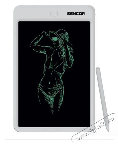 Sencor SXP 030 WH LCD digitális rajztábla Iroda és számítástechnika - Digitalizáló eszköz - Digitalizáló tábla - 376878