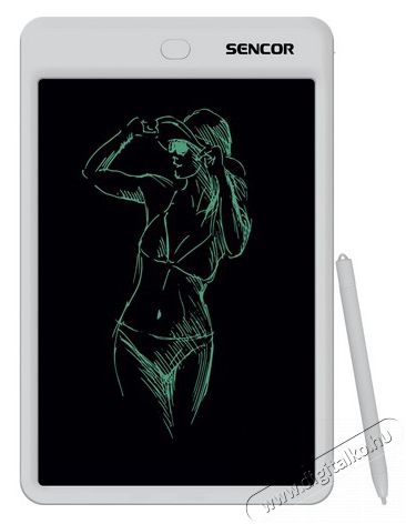 Sencor SXP 040 WH digitális rajztábla Iroda és számítástechnika - Digitalizáló eszköz - Digitalizáló tábla - 376880