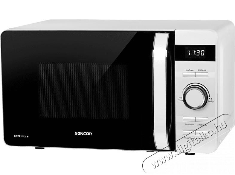 Sencor SMW 5517WH mikrohullámú sütő Konyhai termékek - Mikrohullámú sütő - Mikrohullámú sütő (szabadonálló) - 376800