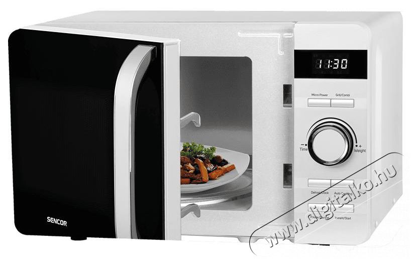 Sencor SMW 5517WH mikrohullámú sütő Konyhai termékek - Mikrohullámú sütő - Mikrohullámú sütő (szabadonálló) - 376800