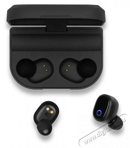 Sencor SEP 520BT BK TWS fülhallgató - fekete Audio-Video / Hifi / Multimédia - Fül és Fejhallgatók - Fülhallgató - 376724