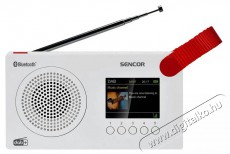 Sencor SRD 7757W DAB/FM hordozható rádió Audio-Video / Hifi / Multimédia - Rádió / órás rádió - Hordozható, zseb-, táska rádió - 376827
