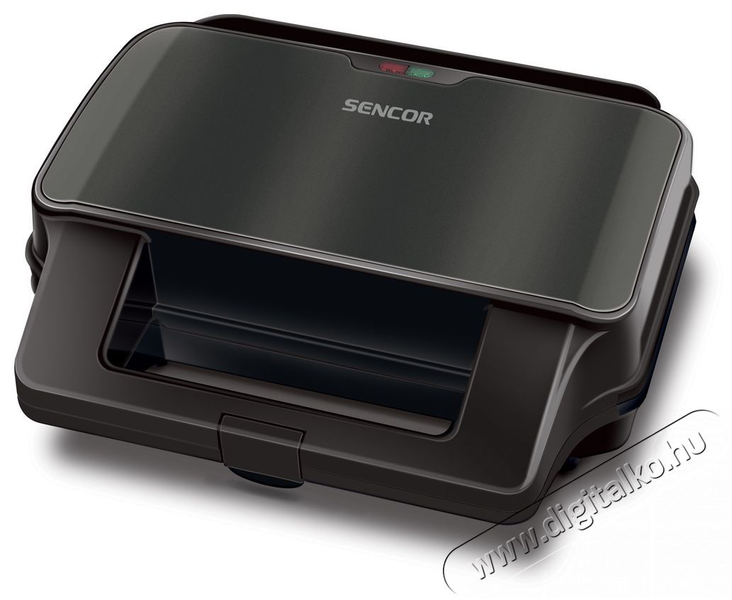 Sencor SSM 9978BK 4in1 szendvicssütő Konyhai termékek - Konyhai kisgép (sütés / főzés / hűtés / ételkészítés) - Melegszendvics / gofri sütő - 376841