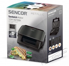 Sencor SSM 9978BK 4in1 szendvicssütő Konyhai termékek - Konyhai kisgép (sütés / főzés / hűtés / ételkészítés) - Melegszendvics / gofri sütő - 376841