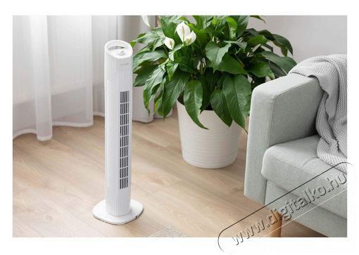 Sencor SFT 3107WH oszlop ventilátor - fehér Háztartás / Otthon / Kültér - Ventilátor / Légkondicionáló - Álló / padló ventilátor - 376736
