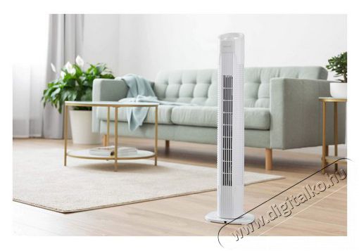 Sencor SFT 3107WH oszlop ventilátor - fehér Háztartás / Otthon / Kültér - Ventilátor / Légkondicionáló - Álló / padló ventilátor - 376736