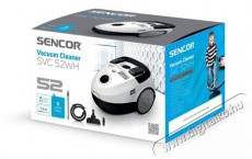 Sencor SVC 52WH-EUE3 porzsákos porszívó Háztartás / Otthon / Kültér - Porszívó / takarítógép - Porzsákos porszívó - 379057