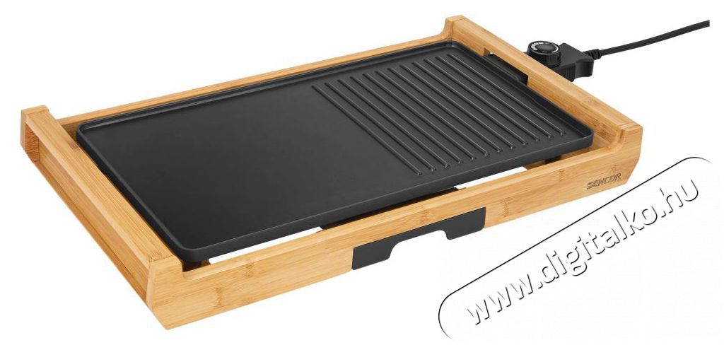 Sencor SBG 206BK elektromos grillsütő Konyhai termékek - Konyhai kisgép (sütés / főzés / hűtés / ételkészítés) - Kontakt grill sütő / sütőlap - 380427