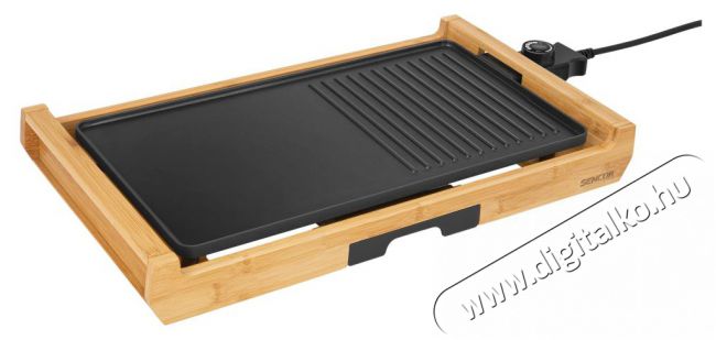 Sencor SBG 206BK elektromos grillsütő Konyhai termékek - Konyhai kisgép (sütés / főzés / hűtés / ételkészítés) - Kontakt grill sütő / sütőlap - 380427