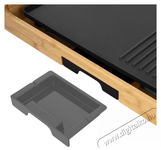 Sencor SBG 206BK elektromos grillsütő Konyhai termékek - Konyhai kisgép (sütés / főzés / hűtés / ételkészítés) - Kontakt grill sütő / sütőlap - 380427