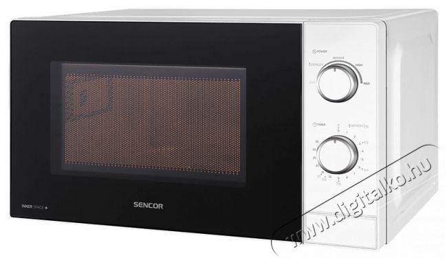 Sencor SMW 1718WH Mikrohullámú sütő Konyhai termékek - Mikrohullámú sütő - Mikrohullámú sütő (szabadonálló) - 400711