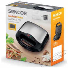 Sencor SSM 4420SS Panini grillsütő Konyhai termékek - Sütő-főzőlap, tűzhely (szabadonálló) - Mini sütő / mini grill / mini konyha - 400737