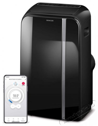 Sencor SAC MT1241C Mobil klíma Háztartás / Otthon / Kültér - Ventilátor / Légkondicionáló - Mobil klíma - 400619
