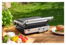 Sencor SBG 4010SS Kontakt grillsütő - Fekete-Ezüst Konyhai termékek - Konyhai kisgép (sütés / főzés / hűtés / ételkészítés) - Kontakt grill sütő / sütőlap - 400627