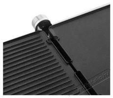 Sencor SBG 4010SS Kontakt grillsütő - Fekete-Ezüst Konyhai termékek - Konyhai kisgép (sütés / főzés / hűtés / ételkészítés) - Kontakt grill sütő / sütőlap - 400627