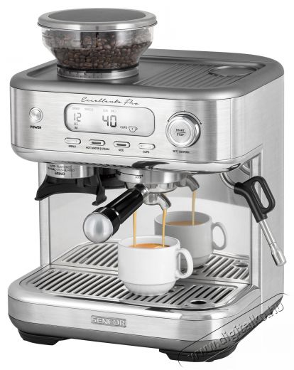 Sencor SES 6050SS Presszókávéfőző Konyhai termékek - Kávéfőző / kávéörlő / kiegészítő - Presszó kávéfőző - 400656