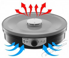 Sencor SFD 3109BK Élelmiszer aszaló Konyhai termékek - Konyhai kisgép (sütés / főzés / hűtés / ételkészítés) - Gyümölcsaszaló - 400660