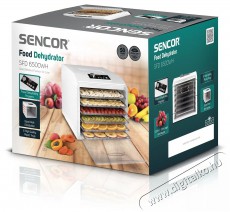 Sencor SFD 6500WH Élelmiszer aszaló Konyhai termékek - Konyhai kisgép (sütés / főzés / hűtés / ételkészítés) - Gyümölcsaszaló - 400661