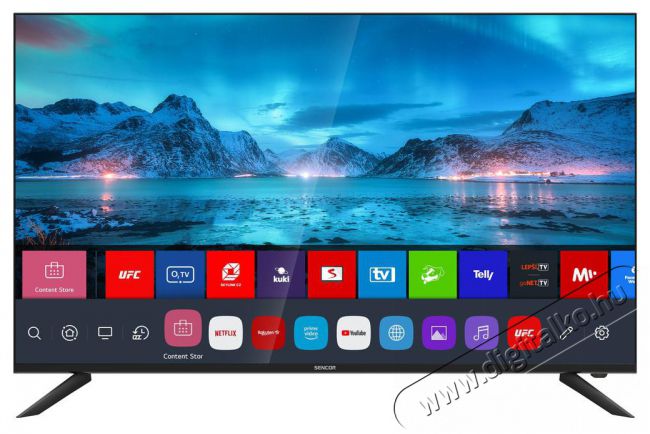 Sencor SLE 50US800TCSB UHD webOS SMART TV Televíziók - OLED televízió - UHD 4K felbontású - 403795