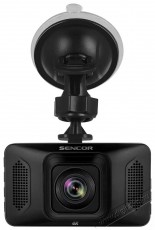 Sencor SCR 4400 4K autós kamera - fekete Fényképezőgép / kamera - Autós fedélzeti kamera - 403787