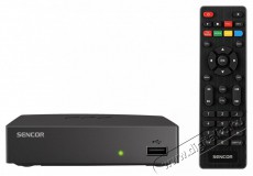 Sencor SDB 523T Set Top Box H.265 (HEVC) vevőkészülék Tv kiegészítők - DVB-T beltéri egység - Set-Top-Box - 403788