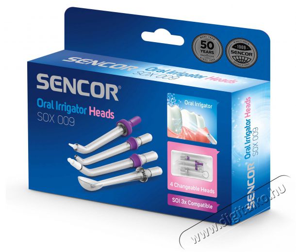 Sencor SOX 009 Pót fejek SOI 33xx Szépségápolás / Egészség - Száj / fog ápolás - Szájzuhany - 353651
