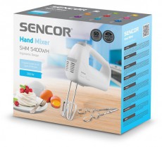 Sencor SHM 5400WH Kézi mixer Konyhai termékek - Konyhai kisgép (előkészítés / feldolgozás) - Kézi mixer - 400676
