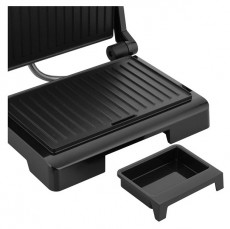 Sencor SBG 2070SS Kontakt, Pannini Grill - Fekete Konyhai termékek - Konyhai kisgép (sütés / főzés / hűtés / ételkészítés) - Kontakt grill sütő / sütőlap - 400625