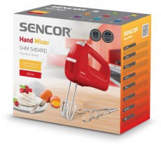 Sencor SHM 5404RD Kézi mixer Konyhai termékek - Konyhai kisgép (előkészítés / feldolgozás) - Kézi mixer - 400680