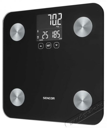 Sencor SBS 6026BK Személymérleg Szépségápolás / Egészség - Mérleg - Személy mérleg - 451705