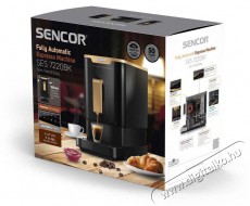 Sencor SES 7220BK Automata kávéfőző Konyhai termékek - Kávéfőző / kávéörlő / kiegészítő - Automata kávéfőző - 451706