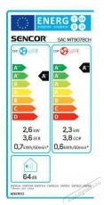 Sencor SAC MT9078CH Mobilklíma (9000BTU) Háztartás / Otthon / Kültér - Ventilátor / Légkondicionáló - Mobil klíma - 451703
