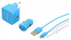 Sencor SCO 516-000BL USB Kit Mobil / Kommunikáció / Smart - Mobiltelefon kiegészítő / tok - Hálózati-, autós töltő - 342963