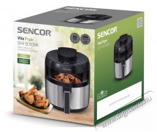 Sencor SFR 5010BK Forrólevegős sütő Konyhai termékek - Konyhai kisgép (sütés / főzés / hűtés / ételkészítés) - Légkeveréses főzőgép / elektromos kukta / multifunkciós sütő - 476532