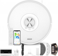 Sencor SRV 9350WH Robotporszívó Háztartás / Otthon / Kültér - Porszívó / takarítógép - Robotporszívó - 476550