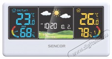 Sencor SWS 4100 W IDŐJÁRÁS ÁLLOMÁS Háztartás / Otthon / Kültér - Lakásfelszerelés - Időjárás állomás - 493396